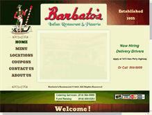 Tablet Screenshot of barbatos.com